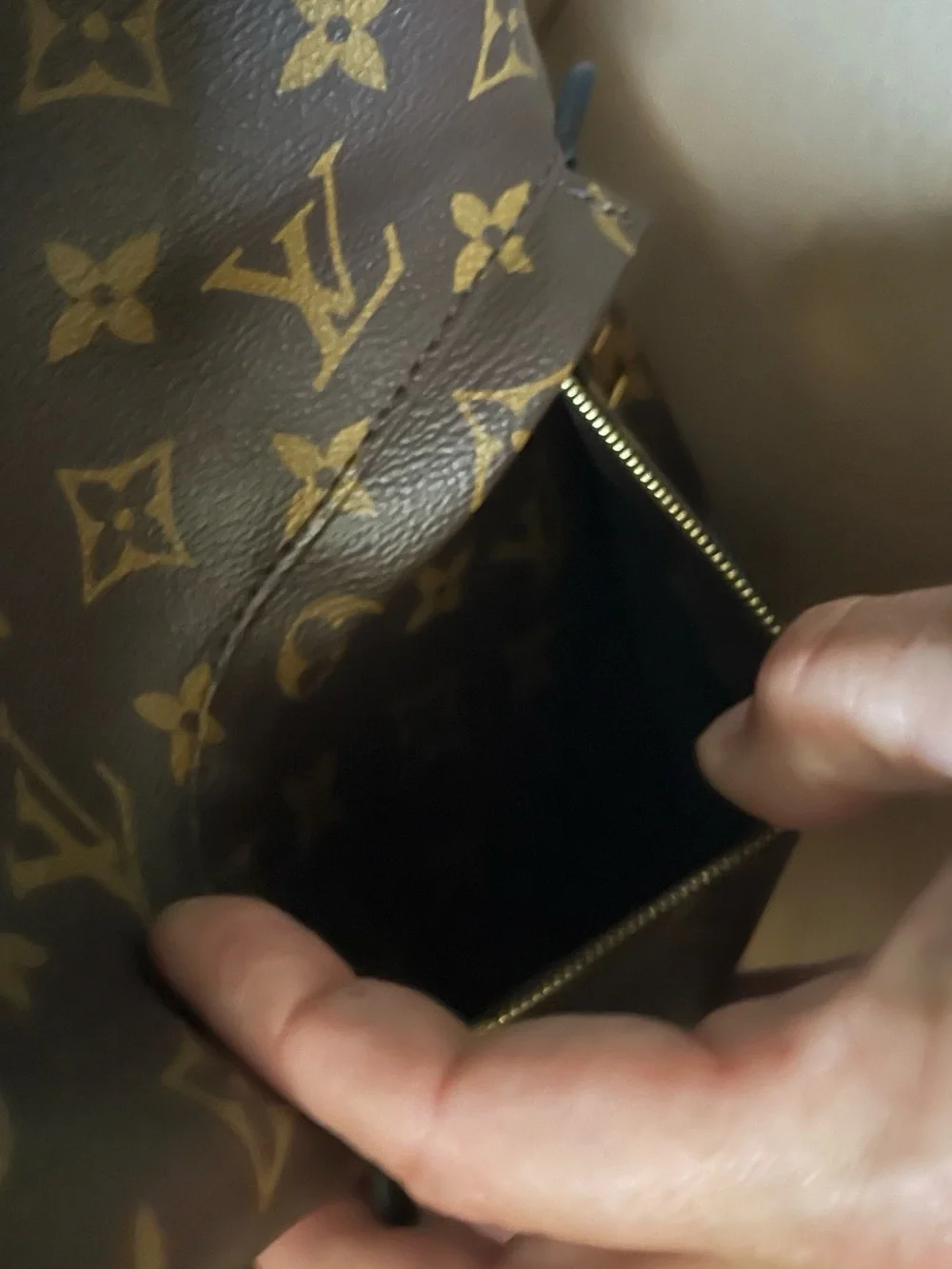 Louis Vuitton Orange and White Branded Box with Price Tag